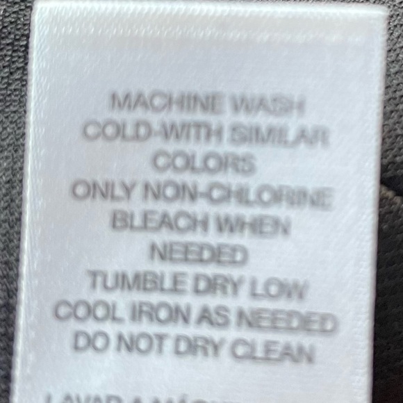 Chico’s Women’s Black Wide Leg Mid-rise Trouser Pant Size 0 (small) - Picture 9 of 9